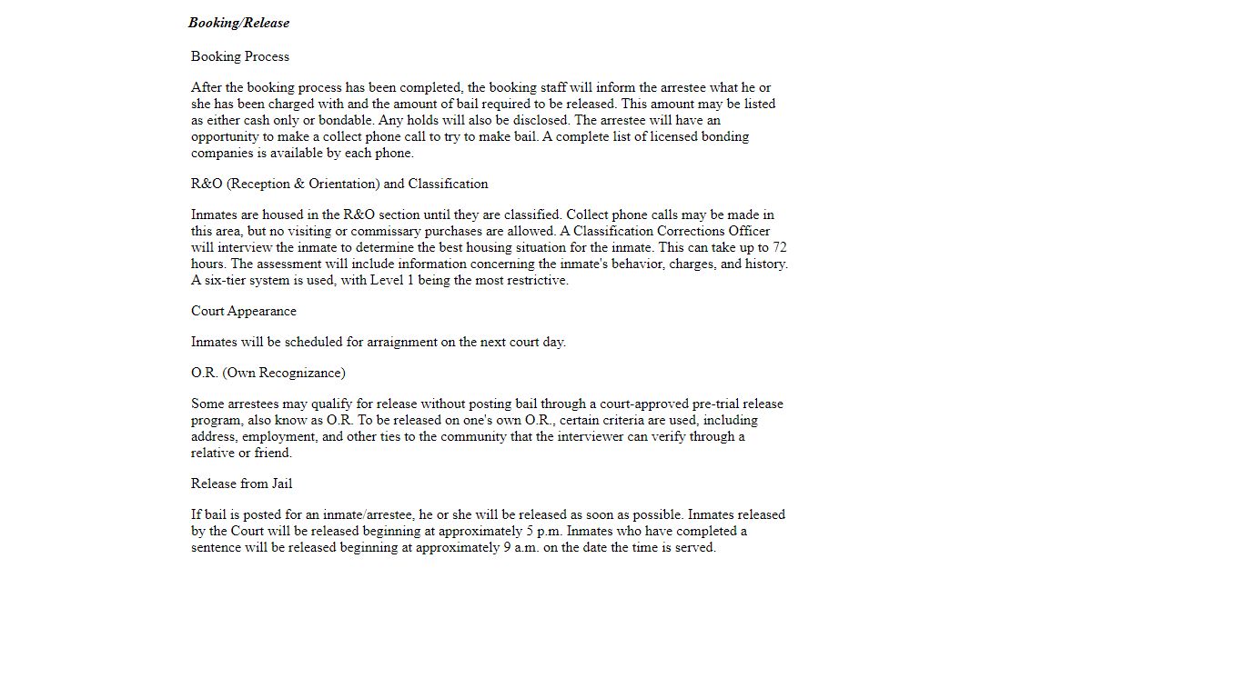 Weber County Sheriff - Corrections